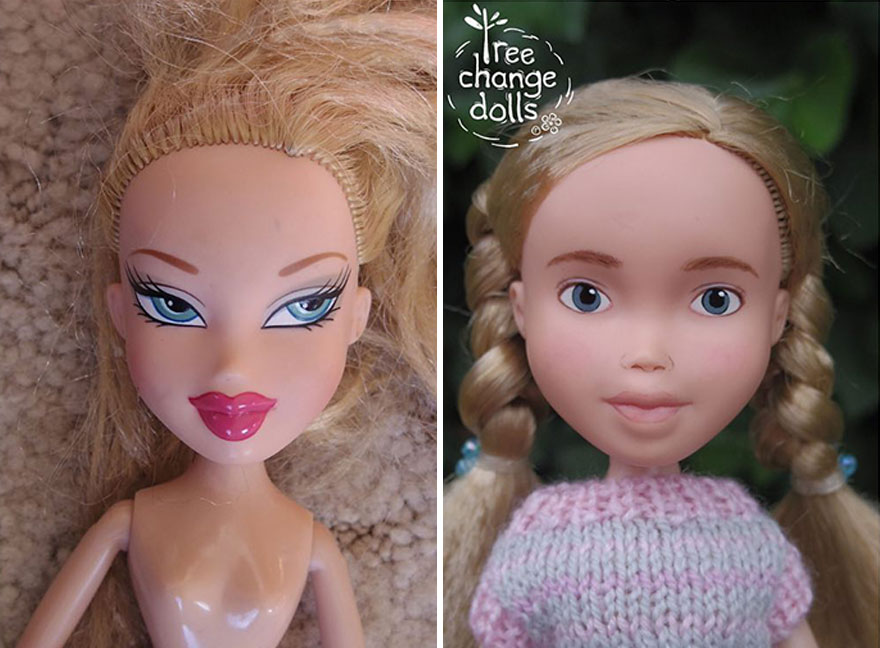 This artist transforms sexualized childrens dolls into a more natural childlike form New Pics 65ce2a4624977 880